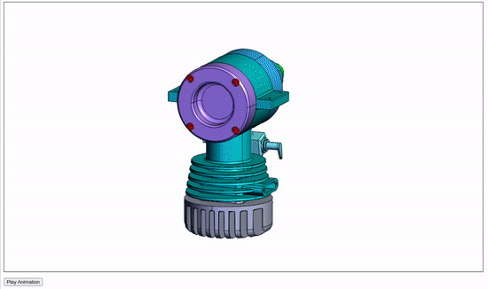 "Animation a microengine node rotating without a pivot point"