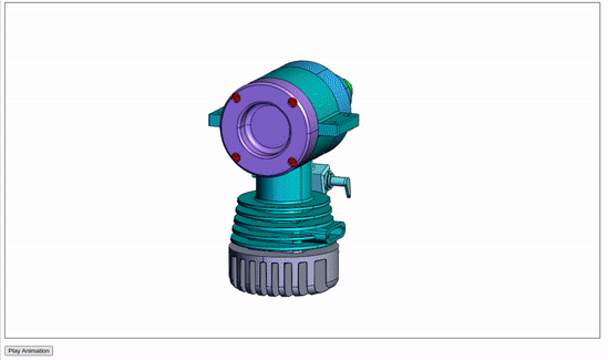 "Animation a microengine node rotating around a pivot point"