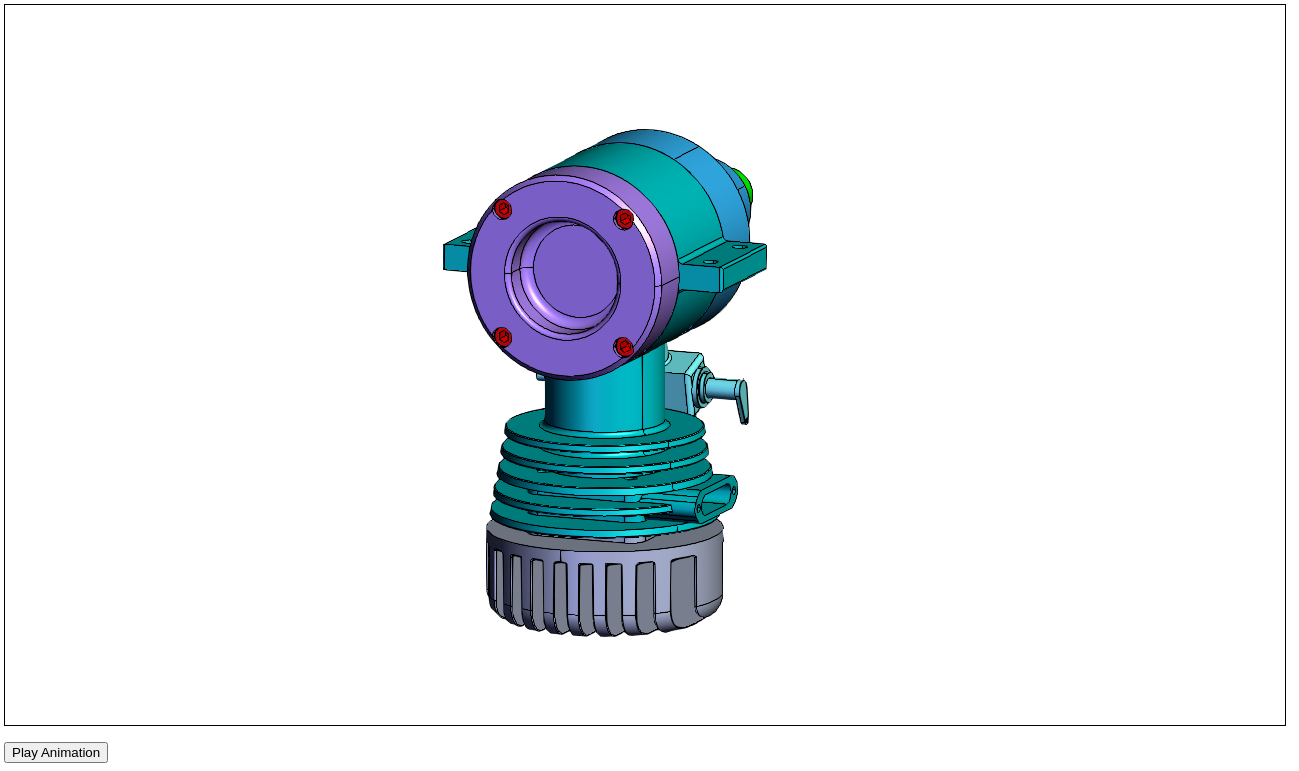 "Image of the microengine cad model"