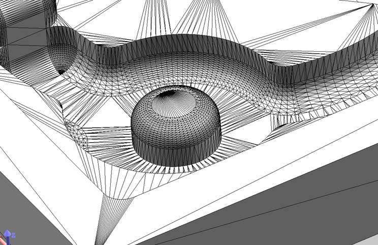 Accurate tessellation with grid-aligned point insertion