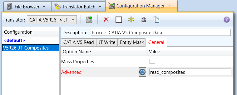 CATIA V5 Theorem Export menu