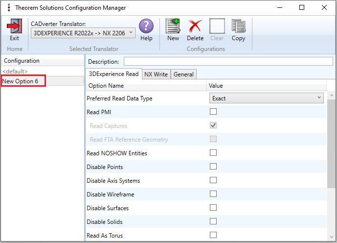 Configuration Manager - New Option
