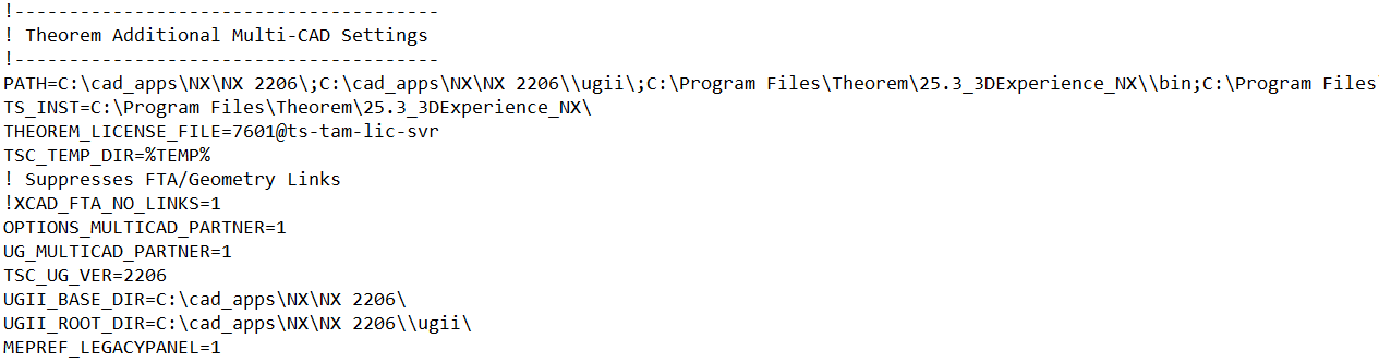 CATEnv file example