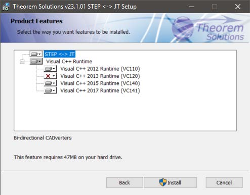 Installation — Product Features expanded