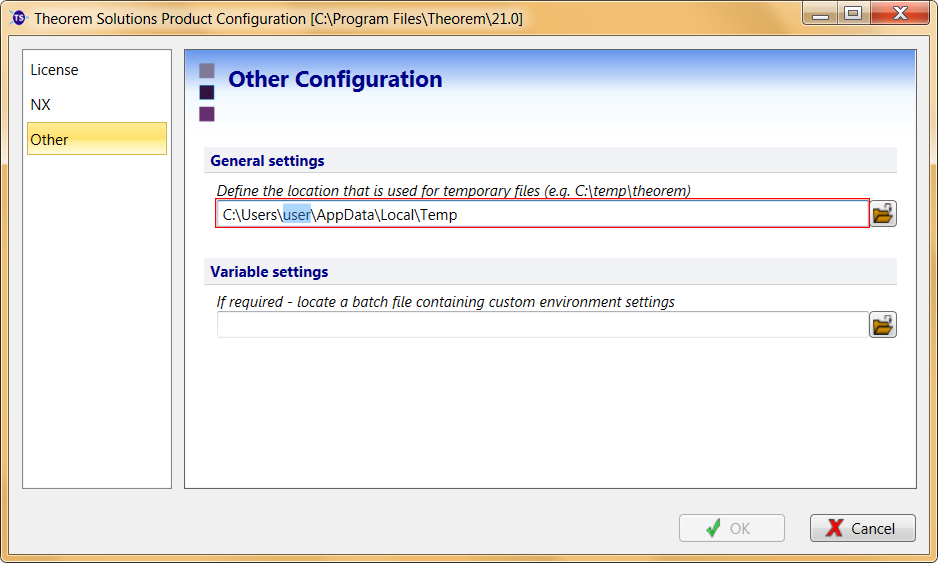 CATIA Configuration