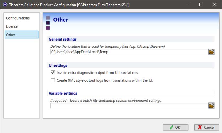 Product Configuration — Other