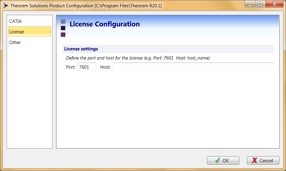 License Configuration