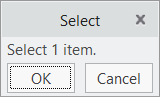 Select Sub-Assembly dialog