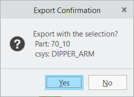Output Directory selection