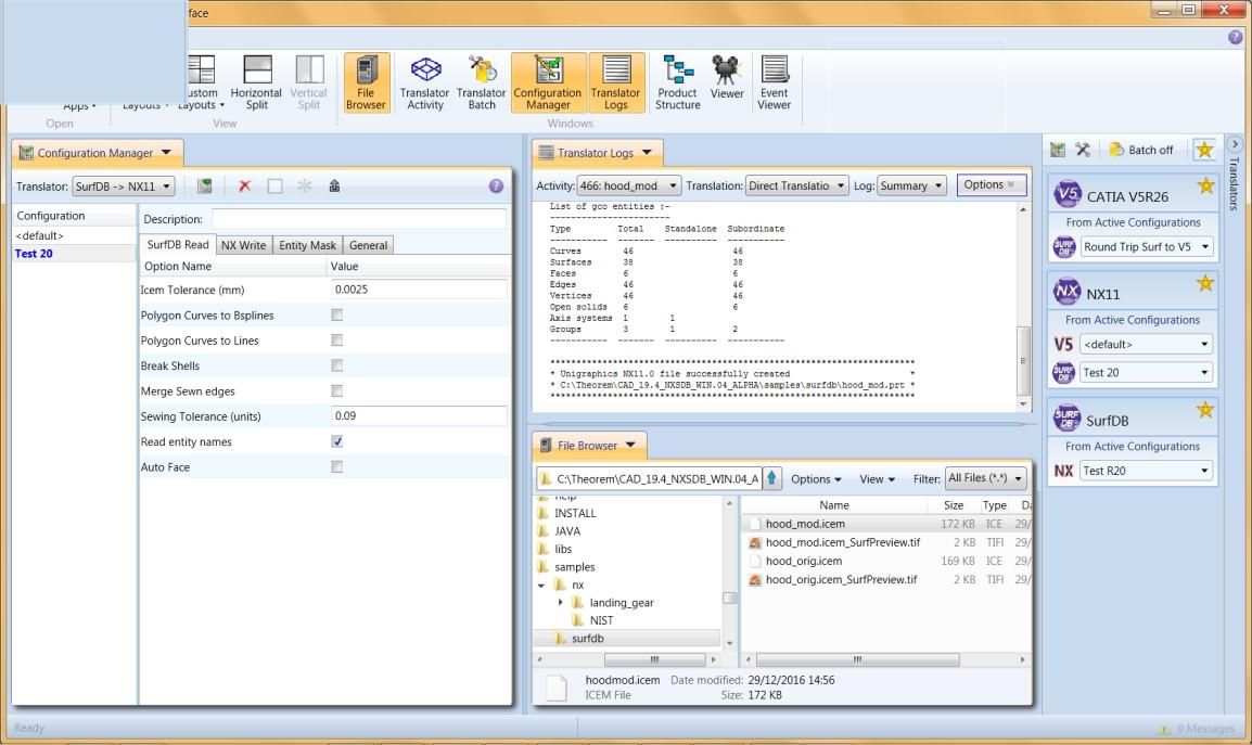 Unified Interface -- Configuration Manager