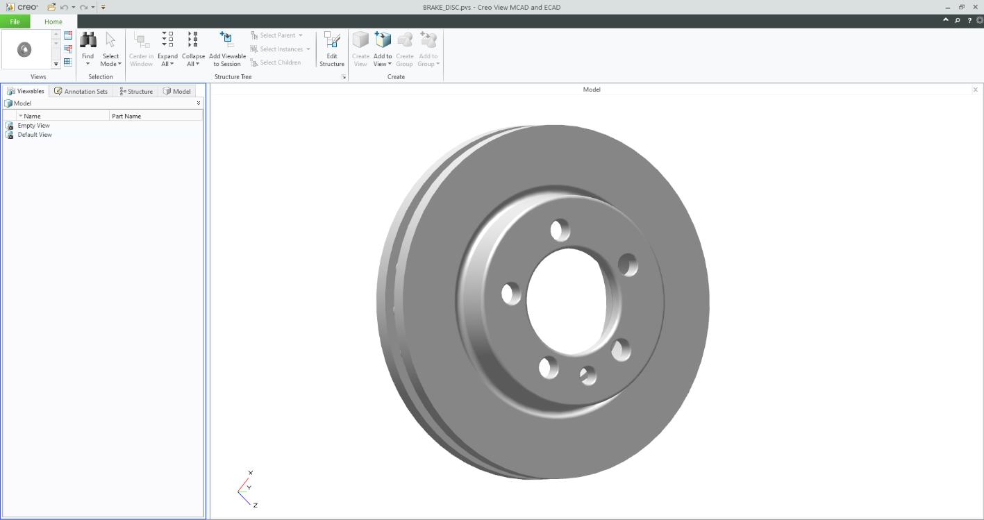 Interactive Export to Creo View — figure 3