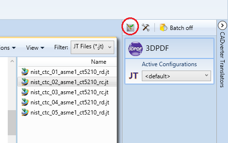 Configuration Manager pane launch