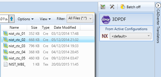Configuration Manager pane