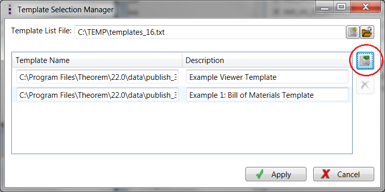 Active Configuration - Multiple Template Output