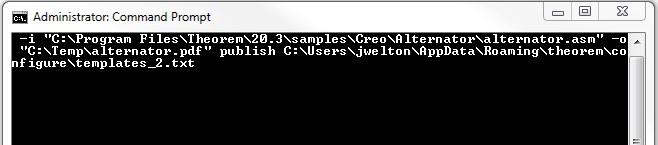 Command line publishing to multiple templates