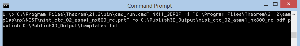 Command line multiple templates