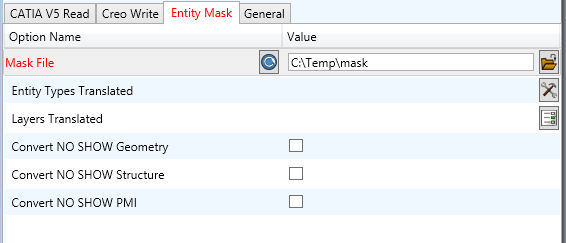 Entity Masking arguments