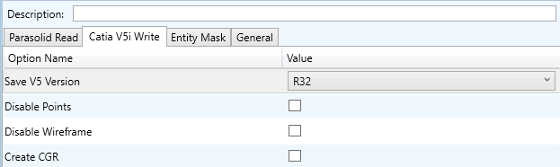 Catia5i Write Arguments