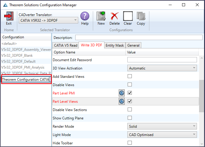 Configuration Manager -- renamed configuration