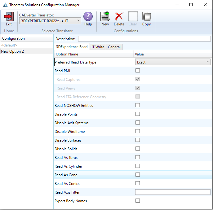 Configuration Manager - 3DExperience Read