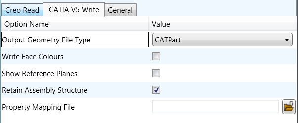 CATIA V5 Write arguments