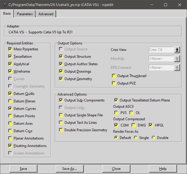 Recipe Editor GUI