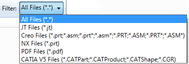 Filter options