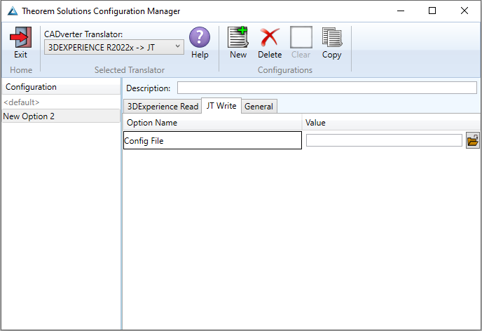 Configuration Manager - JT Write