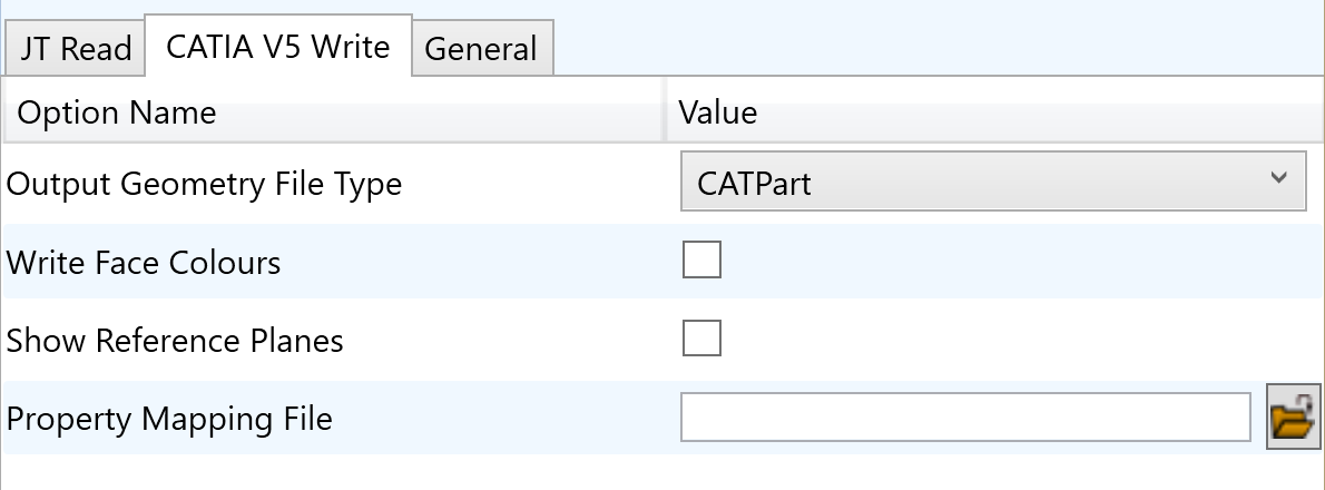 CATIA V5 Write Arguments