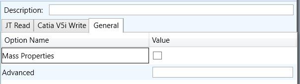 JT to CATIA V5i General Arguments
