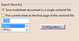 CATIA V5 save multi-sheet option