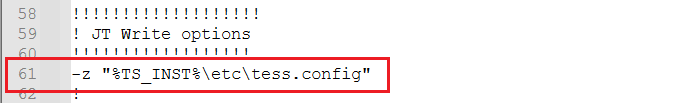 xcad_jt_opts.txt - default JT config