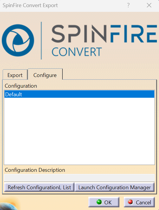 Configure tab