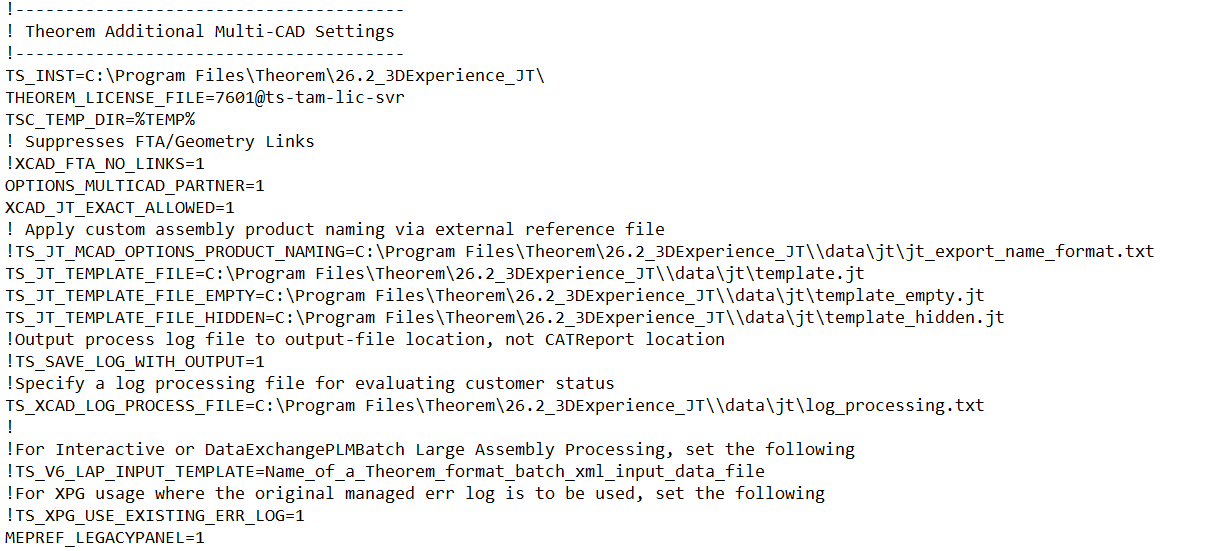 CATEnv file example