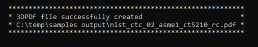 Successful translation output