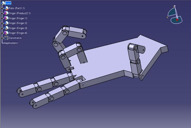 Flexible assembly in CATIA V5