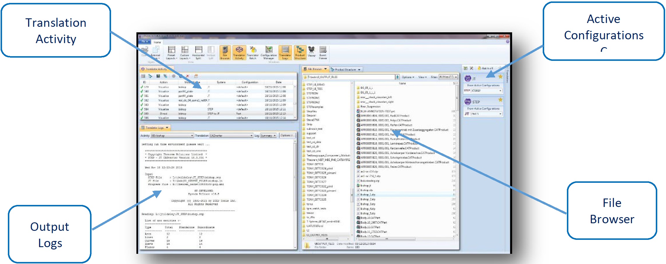 Default Translation -- Unified Interface layout