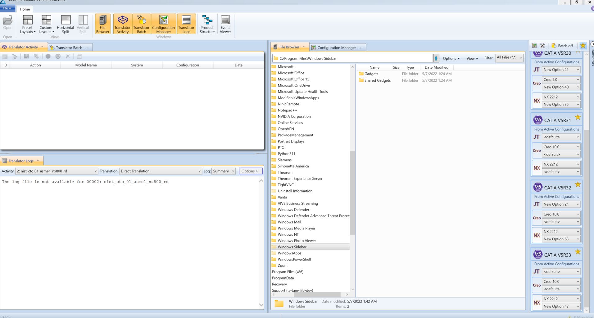 Unified Interface