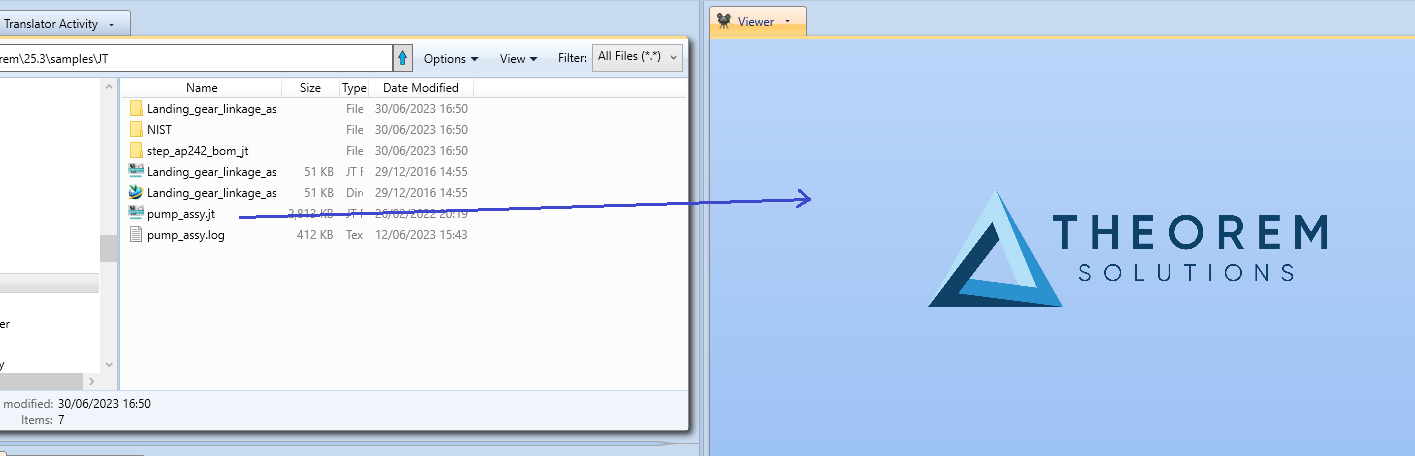 Visualising and Exporting via the Viewer