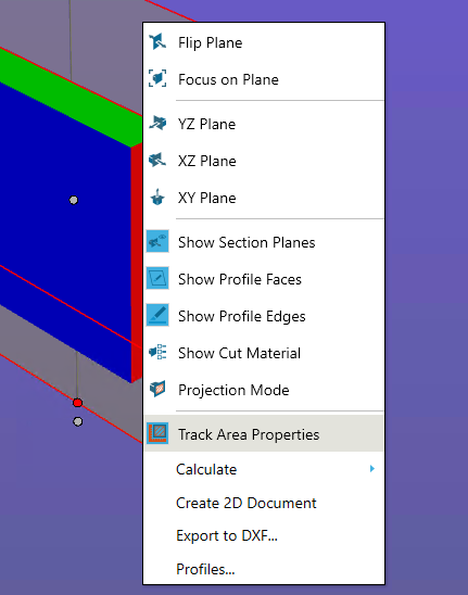 Dynamic Section Cut Dimensions — SpinFire Insight documentation