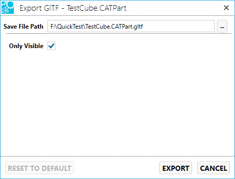 Export To Gltf — SpinFire Insight documentation