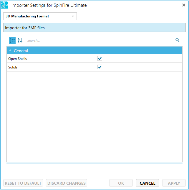 3D Manufacturing Format 3Mf Importer — SpinFire Insight documentation