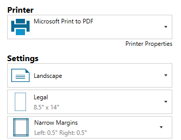 Printer Settings Saved — SpinFire Insight documentation