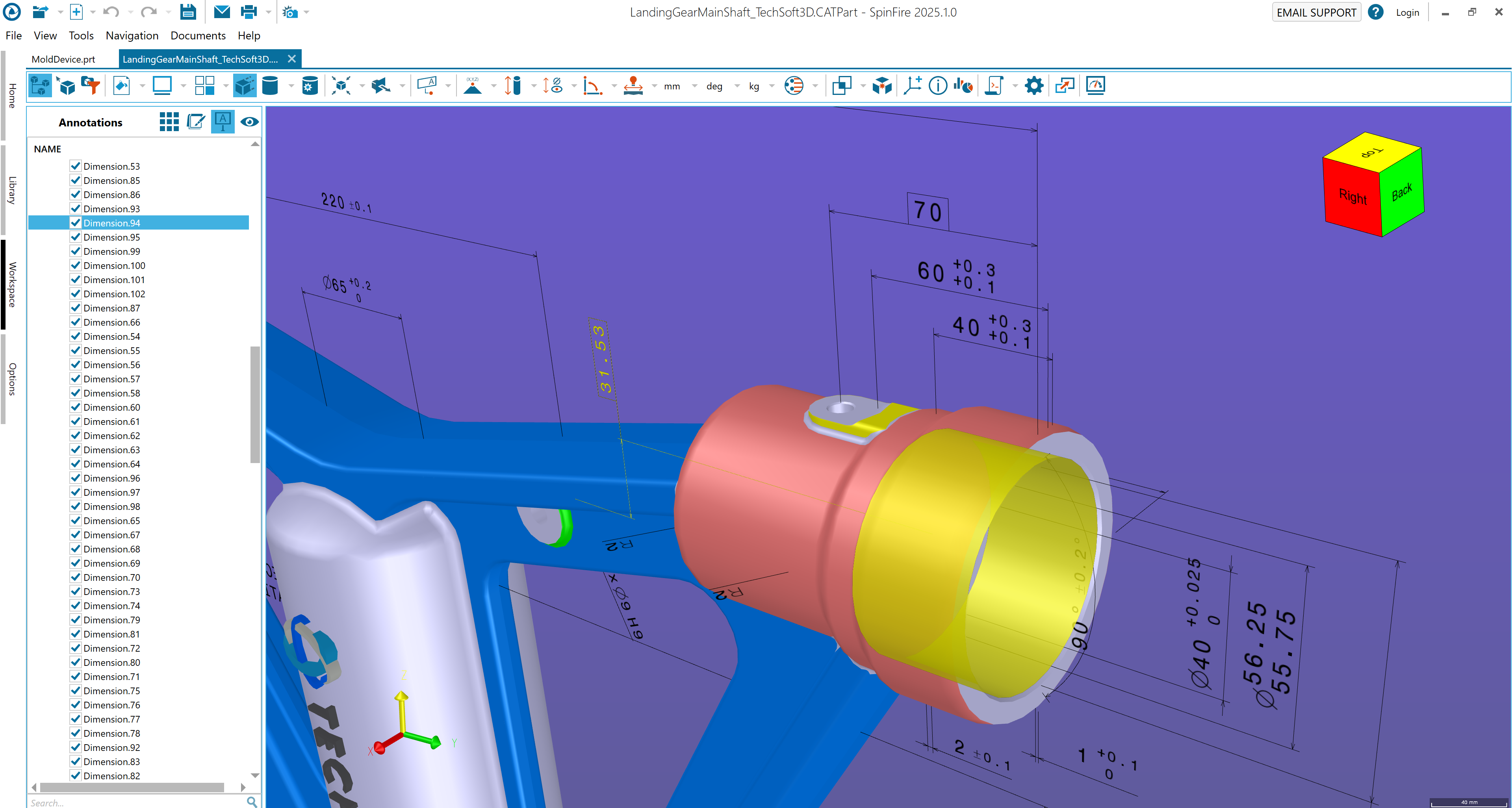 Working With PMI Annotations — SpinFire Insight documentation