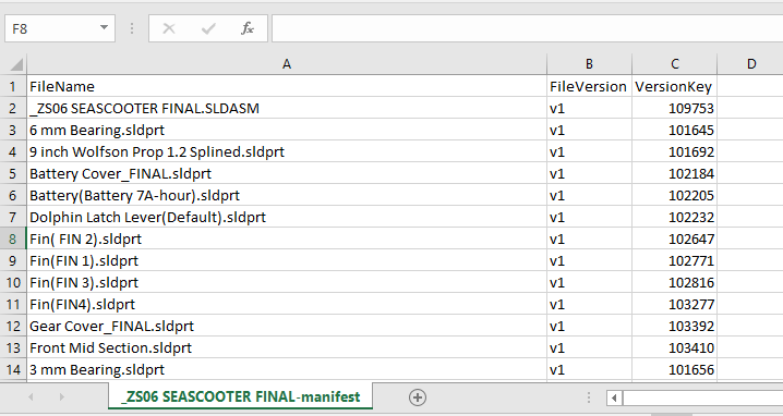 Manifest File In Assembly Downloads — SpinFire Manage documentation