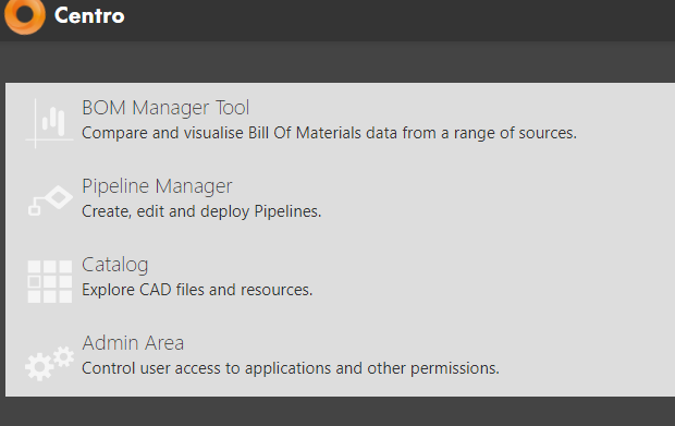 Applications Page — SpinFire Manage documentation