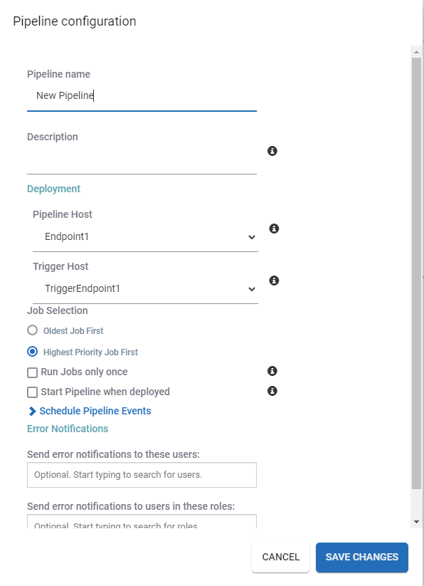 Tutorial Create A Pipeline — SpinFire Manage documentation