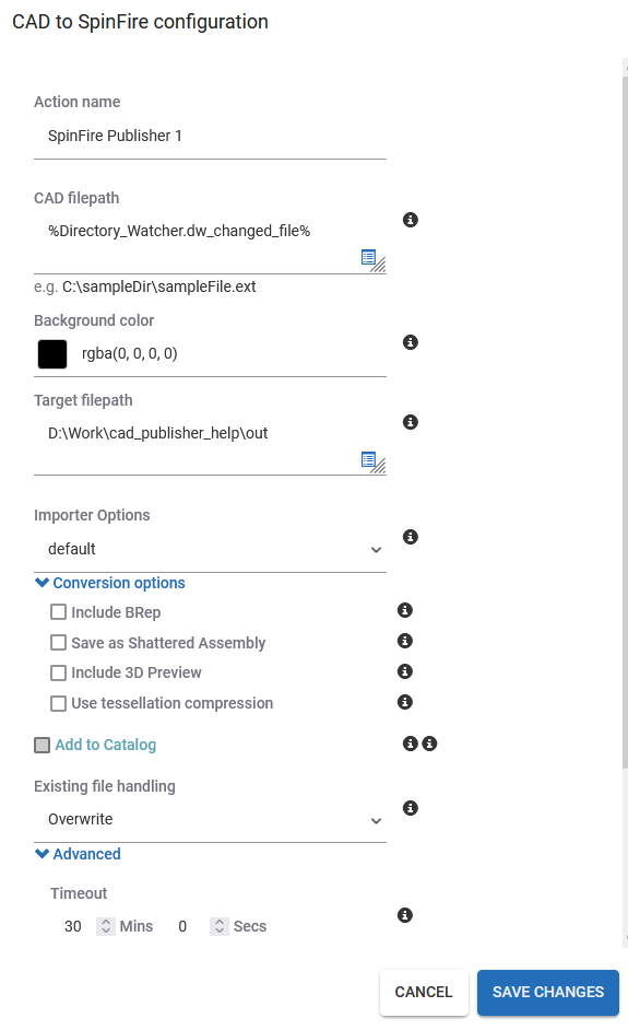 SpinFire Publish Tutorial Create A Pipeline — SpinFire Publish ...